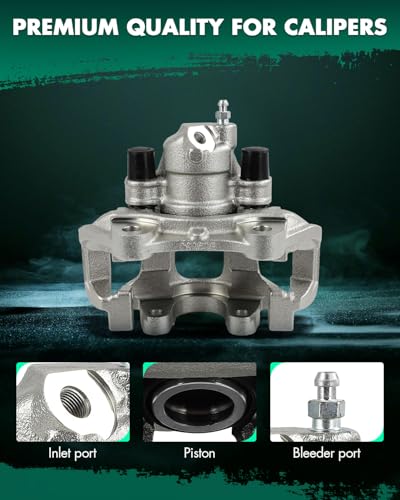 SCITOO 1PC 19B3315 Rear Passenger Side Disc Brake Caliper With Bracket - size: Rear Passenger[19B3315]