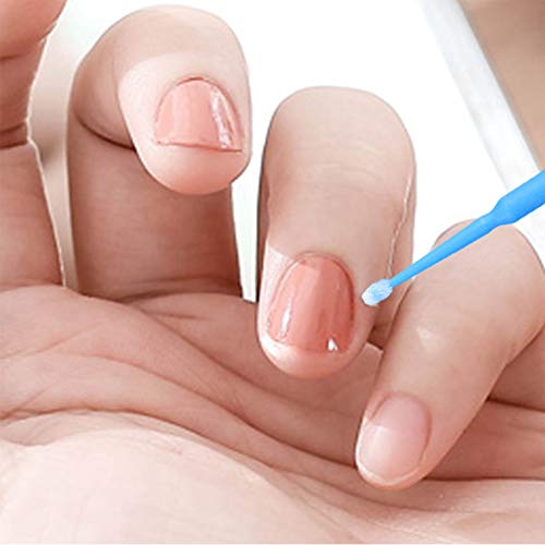 G2PLUS Cotton Swabs 500PCS Disposable Micro Applicator Brushes Micro Swabs - color: Blue, size: 500PCS