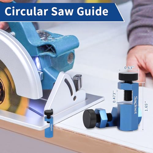 Circular Saw Guide & Stair Gauge Block for Framing Square