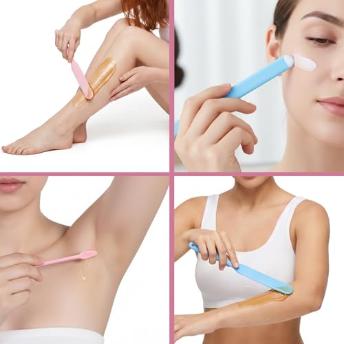 JJUNW 6PCS Epoxy Stir Sticks, Silicone Wax Sticks, Non-Stick Wax Spatulas