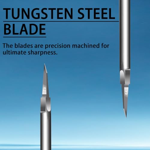 Model Scriber Blades Tungsten Steel 0.20mm & 0.40mm - style: 0.2+0.4mm