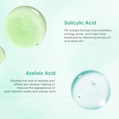 Acne Face Mask Skincare, Sheet Masks for Acne Prone, 10 Pack - color: Salicylic Acid Mask