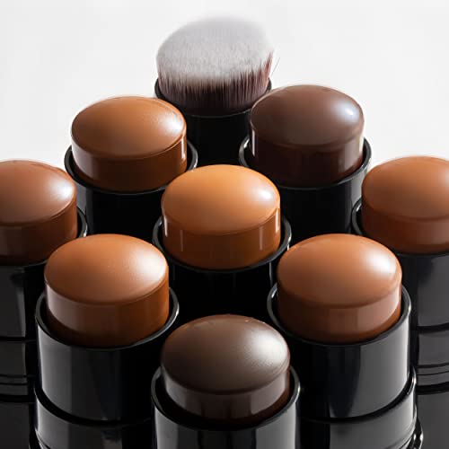 Black Radiance Color Perfect Foundation Stick, Beautiful Bronze (Pack of 2) - color: Beautiful Bronze, size: 0.25 Ounce (Pack of 2)
