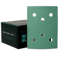 Serious Grit - 3" x 4" 6-Hole P150 Grit Sanding Sheets - 50 Pack Box - size: 150 Grit