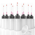10 Pcs Oil Bottles (1 oz), LDPE Precision Gun Oil Bottle with 18G Tips - style: 10 Pcs-18G