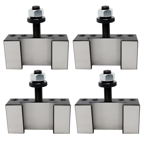 4 Pcs 250-101 AXA #1 Quick Change Tool Post Holders Steel Turning Tool - color: 250-101