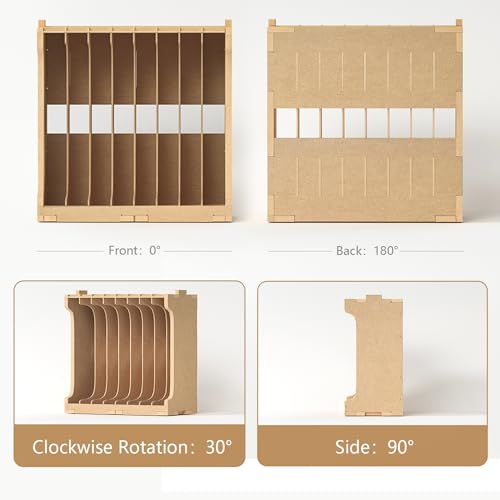 Model Kit Tool Storage Rack, Making Organizer with MDF Material (GK7)