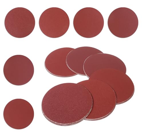 PSA Sanding Discs 8 Inch 30 PCS 60 100 150 180 240 400 Grit Aluminum Oxide Self Stick Adhesive Sanding Discs for Random Orbital Sander and Belt Disc Sander - style: 8 inch