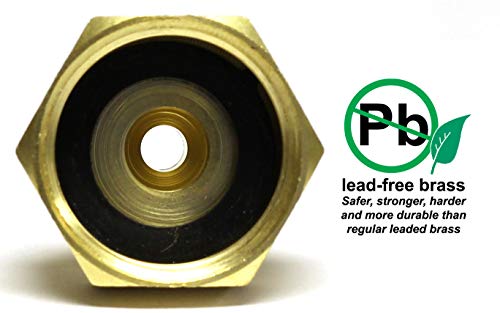 Sprinkler Winterize Blow Out Adapter, Lead-Free Brass - size: 3/4 inches
