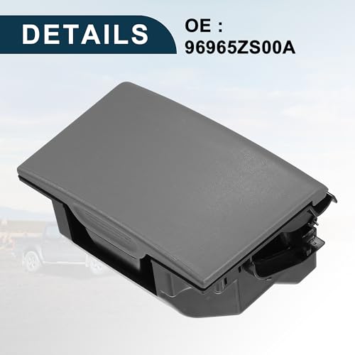 Cup Holder for Nissan Frontier Practical No.96965ZS00A | Instrument Panel Drink Holder Gray 1 Pcs