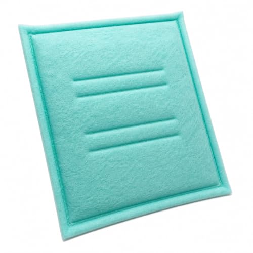 Spray Booth Intake Tacky Filter Panel, Internal Frame (20/case, 16" x 25") - size: 16" x 25"
