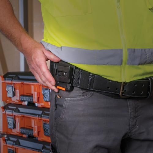 Klein Tools MODbox Tool Pouch, 9-Pocket Electrician Parts Pouch - size: Pouch Clips 3-Pack
