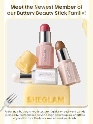 SHEGLAM Buttery Buff Contour & Bronzer Stick-Terracotta - color: Terracotta