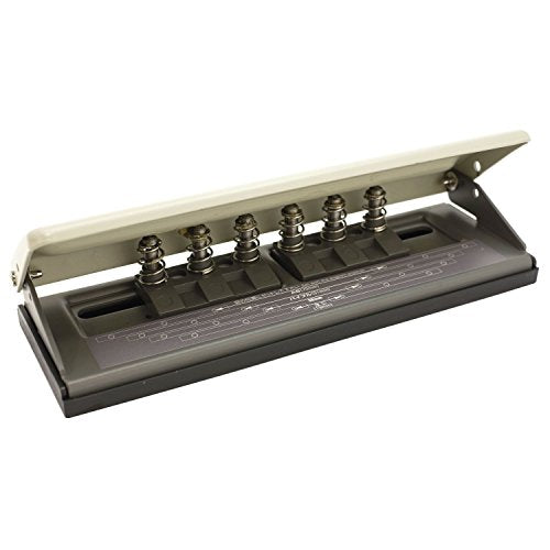 Adjustable Hole Punch for Planners and Organizers. Filofax A5, Personal, Pocket, Mulberry Agenda, Franklin Covey Compact and Pocket, etc. Model PU-462.
