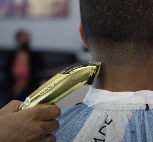 StyleCraft Replacement Hair Clipper Blade Cutter Set Professional Grade - color: Gold Titanium Fade / Gold Titanium Slim Deep