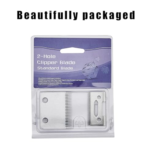 2Pack Hair Replacement 1045 Blades Set Compatible with Wahl Trimmers 9100, 9200, 9400, 9600, 9700, 8640-500, 8645-500, 8643-500, M/C, S/C,79470