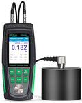Ultrasonic Thickness Gauge Industrial-882 – Metal Thickness Tester for Steel, Pipes and Industrial Materials, 0.039–8.858 in (1–225 mm) Range, Color LCD, Auto Calibration, Handheld Thickness Tester