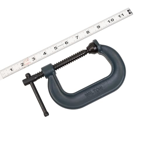 Wilton C-Clamp, 3" Opening, 2-7/16" Throat, 3500 Lbs. Clamping Force (Model 403) - size: 3 in., style: Pack of 1