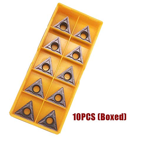 GBJ TCMT16T308 Turning Inserts Precise Steel & Stainless Steel Machining - style: 10PCS TCMT16T308 bronze