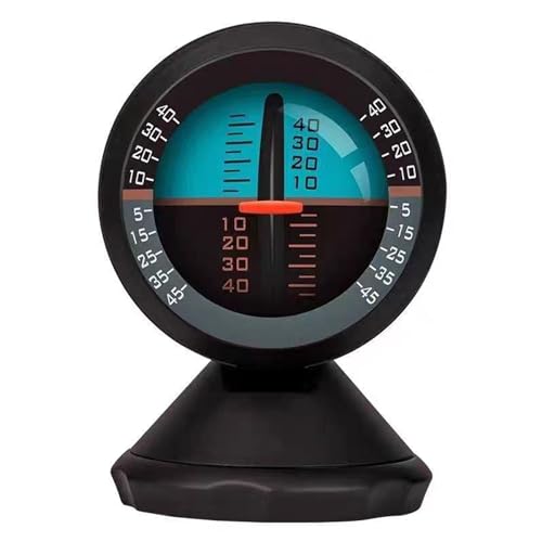 Timloon Car Inclinometer Level Tilt Gauge Indicator Gradient Balancer Tool for Off-Road Vehicle and self-Driving Travelling Supplies