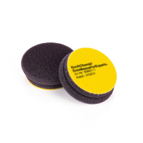 KOCHCHEMIE - Fine Cut Pad V2 - Medium Abrasive Sponge for Removing Moderate Weathering & Scratches; Long-Lasting Compression Hardness; Contours Easily (76mm x 23mm) - size: 76mm