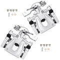 cciyu Rear Left & Right Disc Brake Calipers w/Bracket 18B4946 18B4947 - size: Rear[18B4946+18B4947]