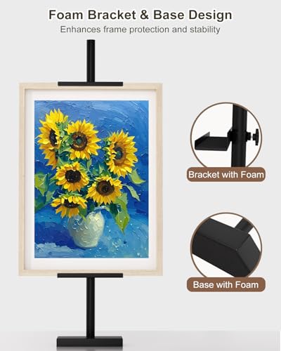 Adjustable Tabletop Easel Stand, 29" H Black 2 Pack - color: Black 2Pack