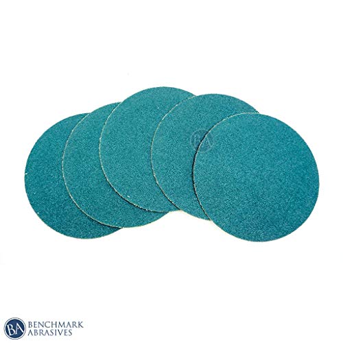 Benchmark Abrasives 12" No Hole PSA Sanding Discs, 24 Grit, 5-Count - style: 24 Grit