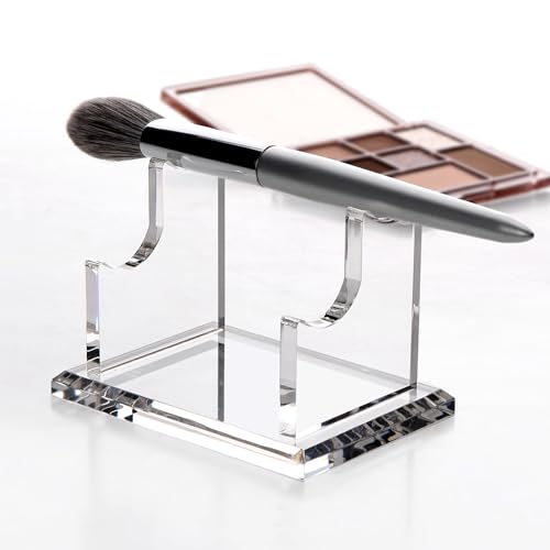 SANRUI 2 Tier Acrylic Pen Holder Display Stand, Clear Desk Pencil Rack - style: 2 Tier