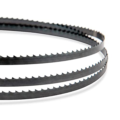 POWERTEC 59-1/2 Inch Bandsaw Blades, 1/4" x 14 TPI Band Saw Blades for WEN 3959, Sears Craftsman, Porter-Cable, Ryobi, Delta, B&D and Skil 9" Band Saw for Woodworking, 1 pack (13103) - size: 59-1/2 inch x 1/4" x 14 TPI