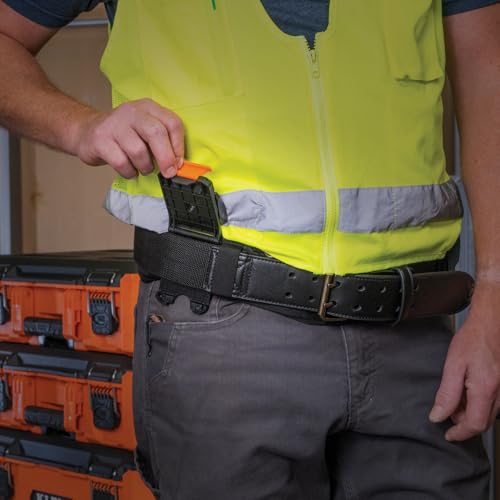 Klein Tools MODbox Tool Pouch, 9-Pocket Electrician Parts Pouch - size: Pouch Clips 3-Pack