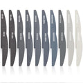 Honoson 20 Pcs Sanding Sticks Model, Low Grits Rating, Moon Style - style: Moon Style