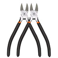 BOENFU Wire Snips Floral Wire Cutter Jewelry Wire Snippers 2 Pack Flush Cut Pliers Side Cutters Metal Cutting Tool for Crafting, Floral, Artificial Flowers, Chicken Wire, Electrical, 6 Inches - color: 6 Inches - 2 Pack - Black Handle