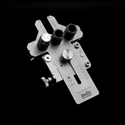 JESSEM 1/2" Stainless Dowelling Jig with Angle