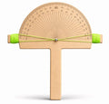 Precision Angle Finder Ruler – Woodworking Protractor Tool 0-180° - color: Precision wood degree tool
