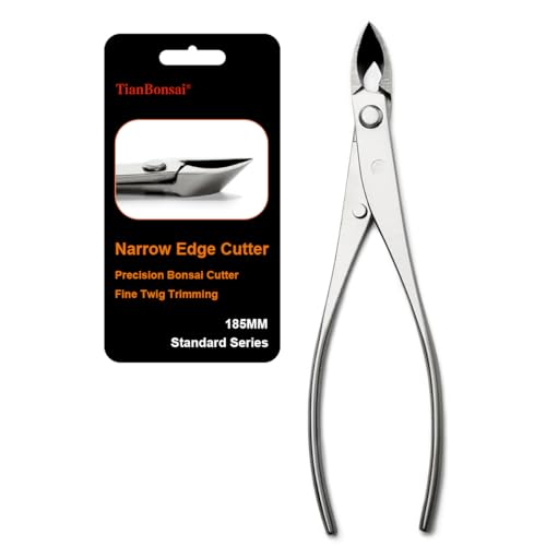 185 mm Narrow Edge Branch Cutter Straight Edge Bonsai Tools