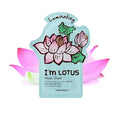 TONYMOLY I'm Face Sheet Masks - Hydrating & Soothing Korean Skincare - color: Lotus, 1 Pack