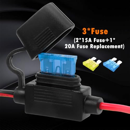 CUZEC 6FT/1.8m 16AWG 15A Battery Alligator Clip to SAE Connector/12V SAE Quick Release Adapter to Alligator Clips Quick Disconnect Cable (CU10330B) - size: 6FT LONG
