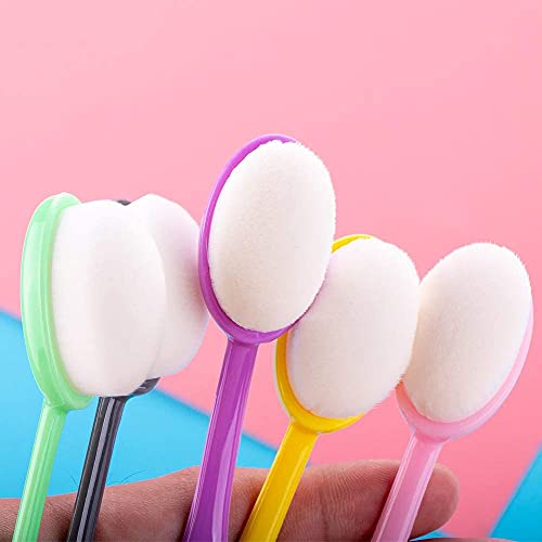 Yoseng 12 pcs Ink Blending Brushes for Card Making,0.86 Inches Brush Heads - color: 12 Color