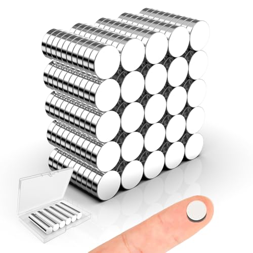 Refrigerator Magnets, 8x2mm Small Round Magnetic 250 Pack - size: 8x2mm