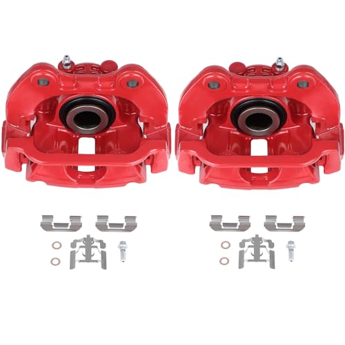 AUTOMUTO Rear Left & Right Brake Calipers For Cadillac,For Chevy,For GMC - size: 18-B4726 18-B4727