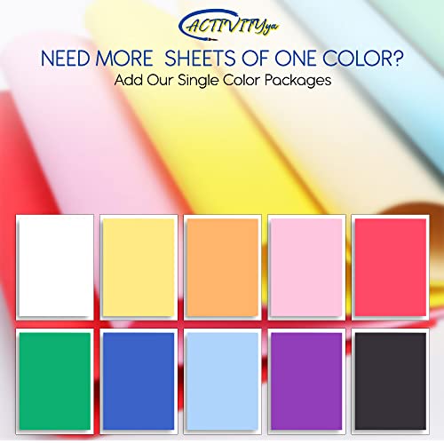 Black EVA Foam Sheets, 9 x 12 Inch, 2mm Thick Handicraft Foam Paper for Arts and Crafts, by ACTIVITYya - 10 Sheets - color: BLACK