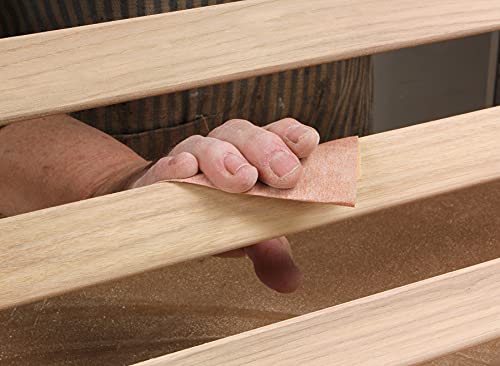 Gator 9" x 11" Bare Wood Sanding Sheets, 120 Grit, 25 Pack - size: 120 Grit