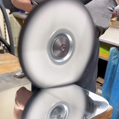 2 Pcs 8" Cotton Airway Buffing Wheel with 5/8'' Arbor Hole - style: 8'' Cotton Airway Buffing Wheels