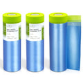 Tangibay Pre-Taped Masking Film for Painting, 70" x 66', 3 Rolls - size: 3 Rolls: 70"x66'