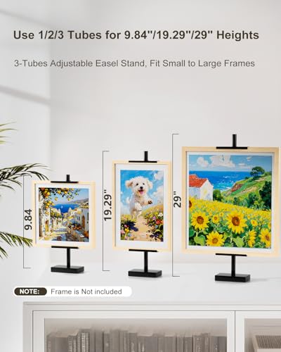 Adjustable Tabletop Easel Stand, 29" H Black 2 Pack - color: Black 2Pack
