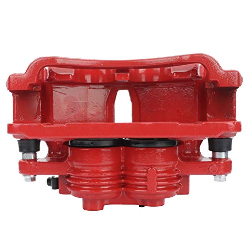 cciyu Front Left Disc Brake Caliper Assembly 18-B4723 With Bracket - size: Front Left[18-B4723]