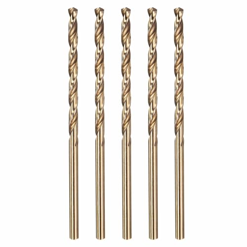 5pcs Micro Drill Bit #38 Diameter 2.578mm 4341 HSS for Soft Metal - size: #38