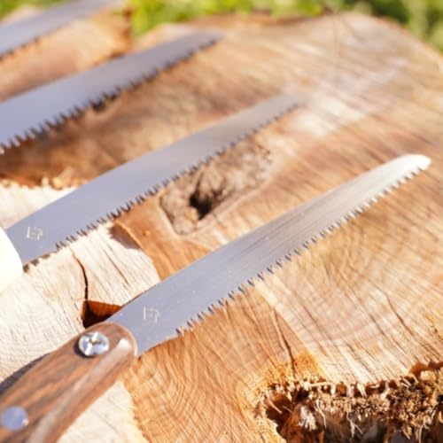 Authentic Japanese Mini Pruning Saw — Pull-Cut Crosscut Blade with Sheath; For Fruit Trees & Shrubs; Hishika, Made in JAPAN (6 in (150 mm)) - size: 6 in (150 mm)