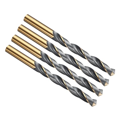 PATIKIL 11mm Drill Bit 4341 High-Speed Steel 118° for Thin Metal 4 Pack - size: 11mm